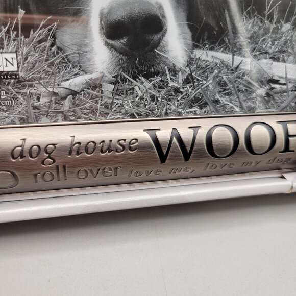 Malden Dog Theme Photo Frame Pewter Metal Dog Lovers Puppy Love - Picture 3 of 7